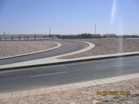 Al Hashmiyah University Entrance Intersection