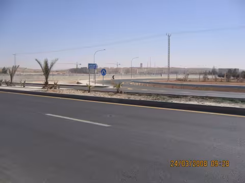 Al Hashmiyah University Entrance Intersection