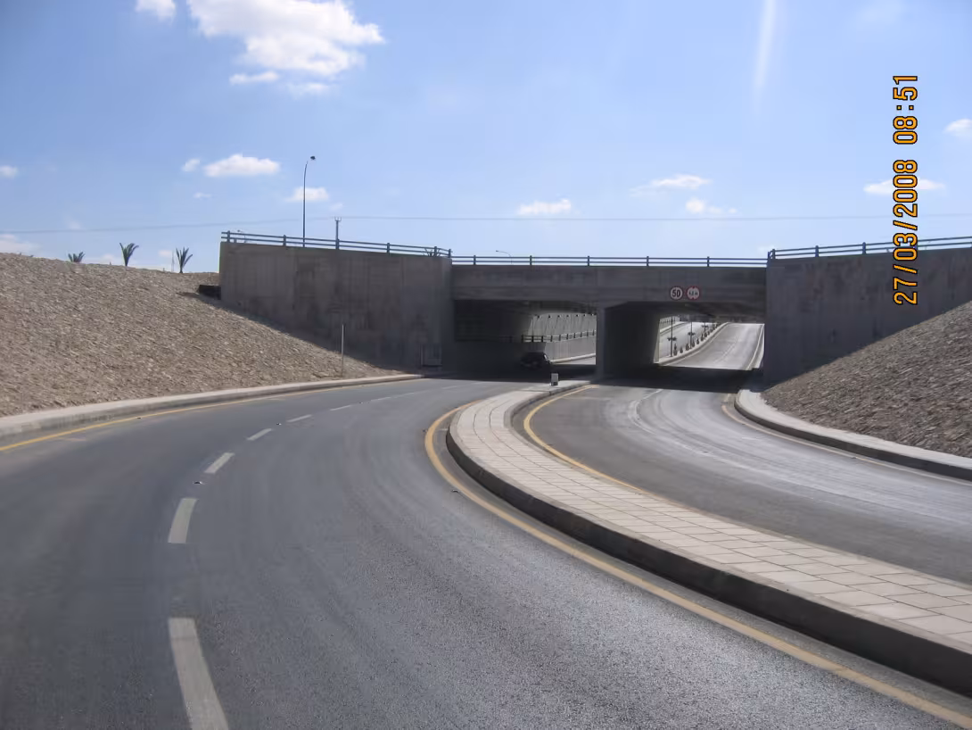 Al Hashmiyah University Entrance Intersection